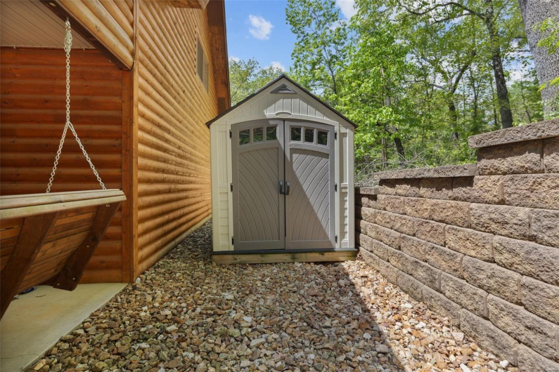 View of shed