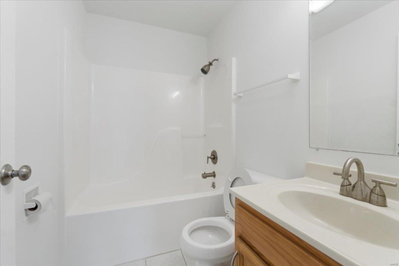 Basement bathroom
