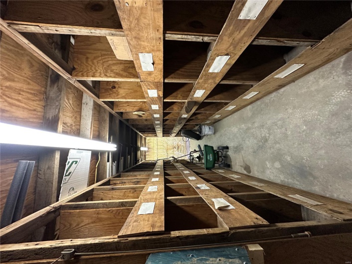 View of storage room