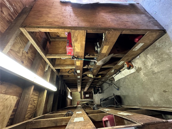 View of storage area