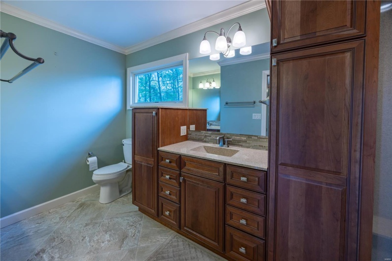 Primary bath, recently remodeled