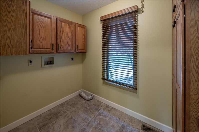 Main level laundry