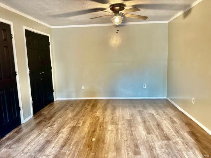 Bedroom in finished basement