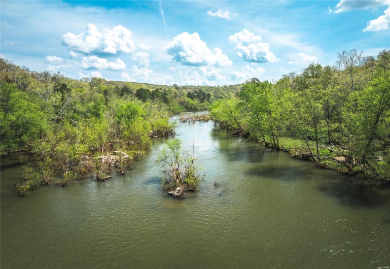 Property view of water featuring a forest view