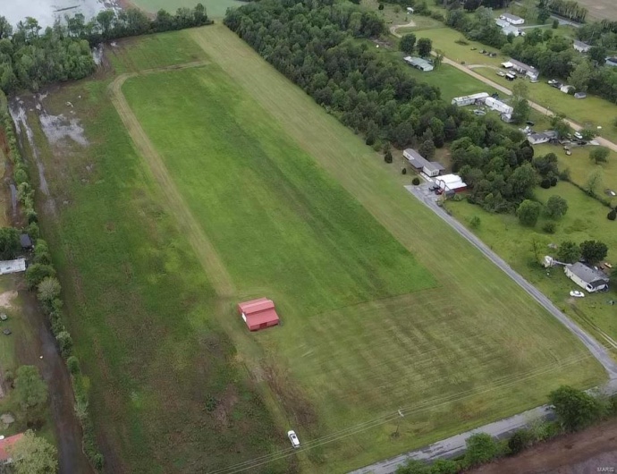 Bird's eye view featuring a rural view