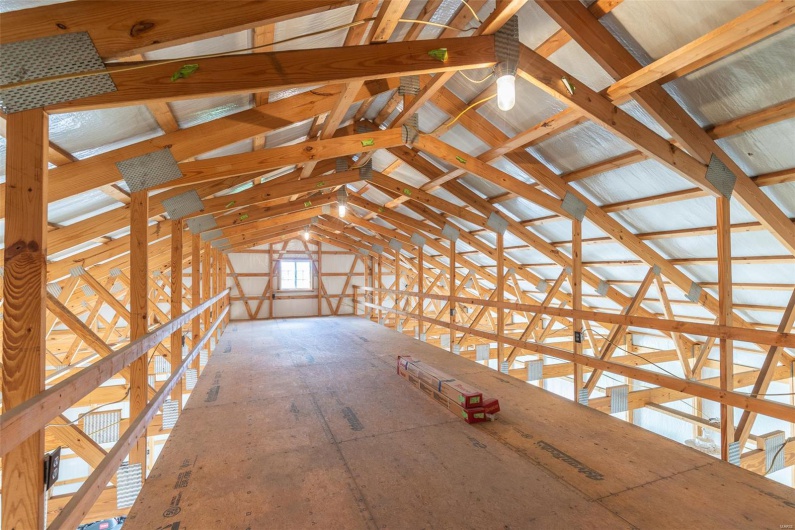 View of attic