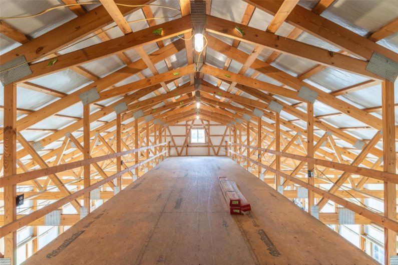View of attic