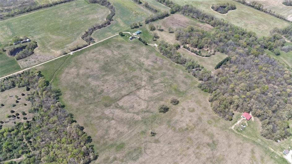 Bird's eye view with a rural view