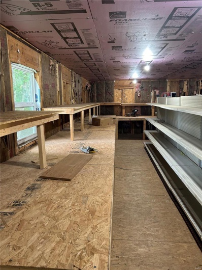 View of basement