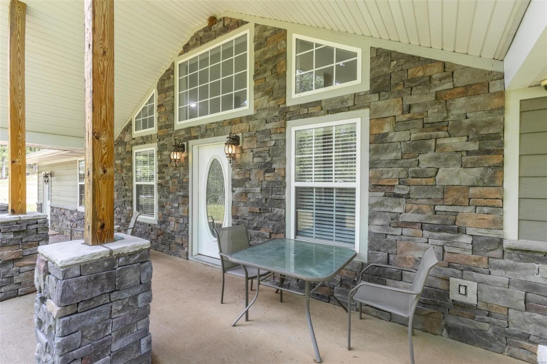 View of patio / terrace featuring a porch