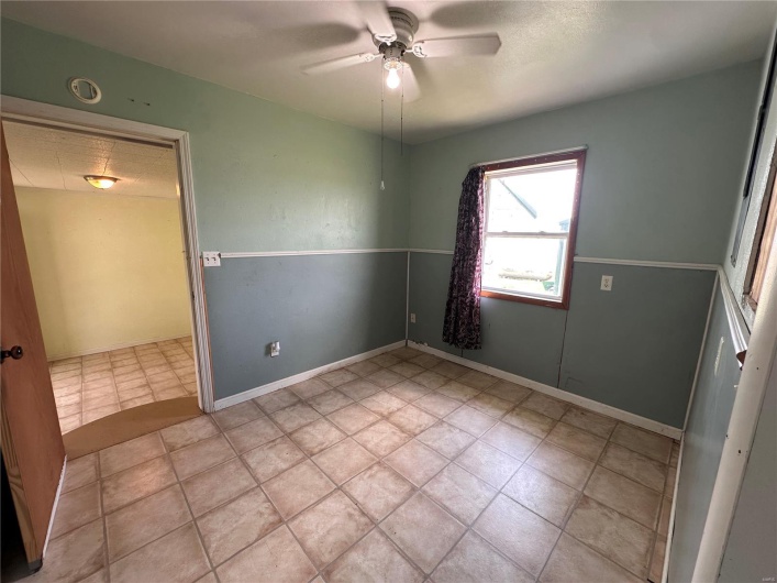 Office or additional room off the kitchen. 