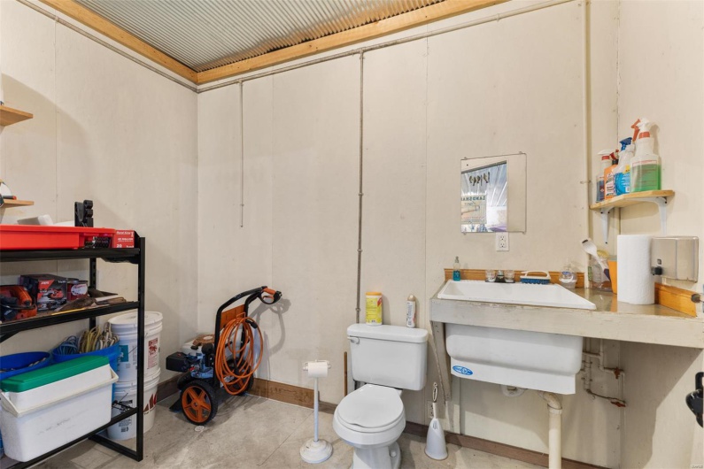 Bathroom with toilet
