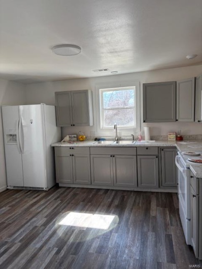 Updated Kitchen with natural lighting