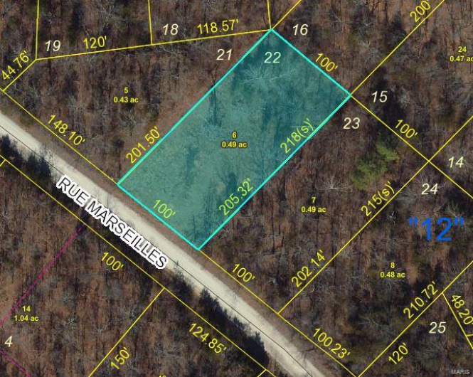 0 Rue Marseilles, Bonne Terre, Missouri 63628, ,Land,For Sale,Rue Marseilles,MAR25030022