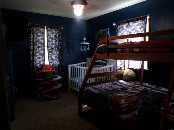 2nd Bedroom featuring carpet flooring