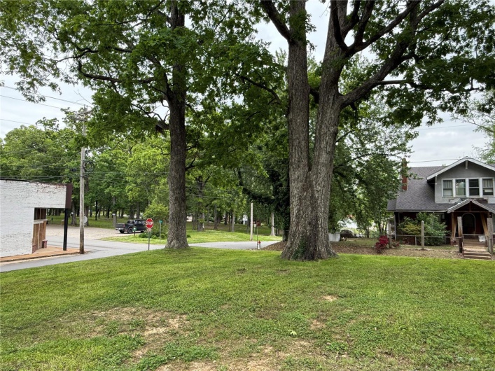 View of green lawn
