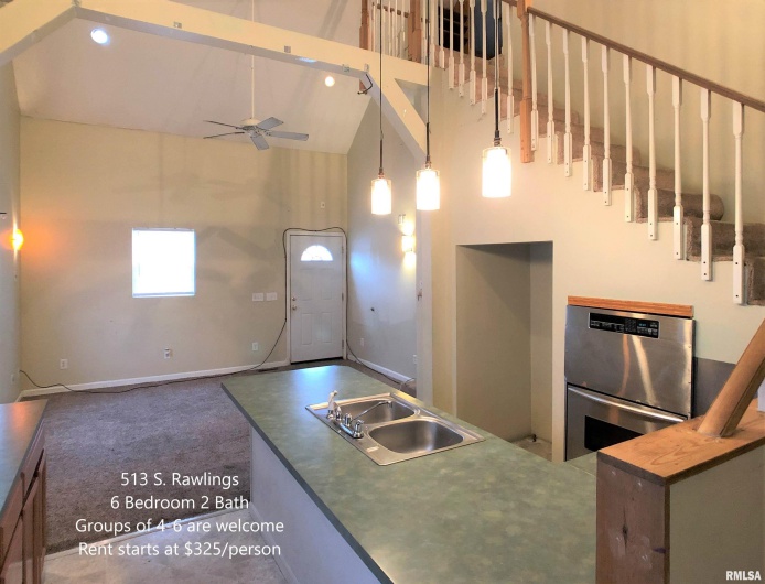 513 Rawlings Street, Carbondale, Illinois 62901, 5 Bedrooms Bedrooms, 0 ,2 BathroomsBathrooms,Residential,For Sale,Rawlings,0,RMAEB457941