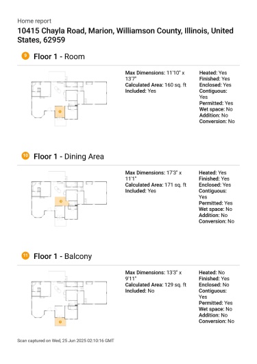 10415 Chayla Road, Marion, Illinois 62959, 3 Bedrooms Bedrooms, 0 ,2 BathroomsBathrooms,Residential,For Sale,Chayla,0,RMAQC4264741