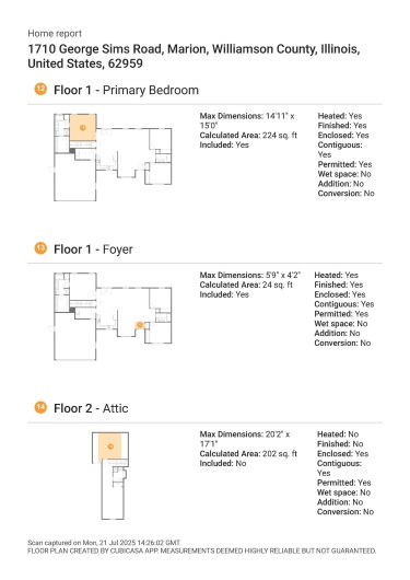 1710 George Sims Road, Marion, Illinois 62959, 4 Bedrooms Bedrooms, 0 ,3 BathroomsBathrooms,Residential,For Sale,George Sims,0,RMAEB458968
