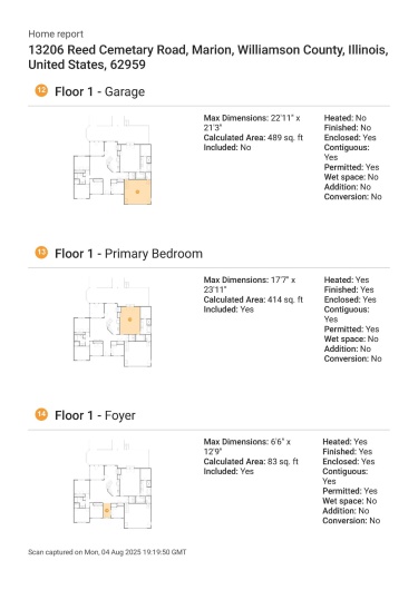 13206 Reed Cemetery Road, Marion, Illinois 62959, 4 Bedrooms Bedrooms, 0 ,2 BathroomsBathrooms,Residential,For Sale,Reed Cemetery,0,RMAQC4266035