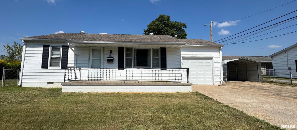 404 CARTER Street, Marion, Illinois 62959, 2 Bedrooms Bedrooms, 0 ,1 BathroomBathrooms,Residential,For Sale,CARTER,0,RMAQC4267428