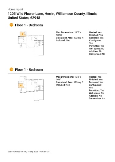 1205 WILDFLOWER Lane, Herrin, Illinois 62948, 4 Bedrooms Bedrooms, 0 ,2 BathroomsBathrooms,Residential,For Sale,WILDFLOWER,0,RMAQC4267693