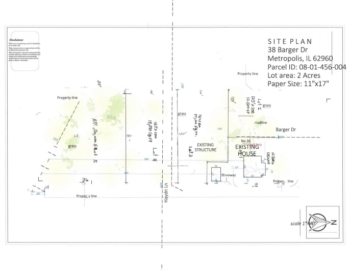 38 Barger Drive, Metropolis, Illinois 62960, 2 Bedrooms Bedrooms, 0 ,1 BathroomBathrooms,Residential,For Sale,Barger,0,RMAEB459974